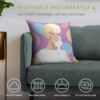 Hello Soft Anti-Pilling Throw Pillow