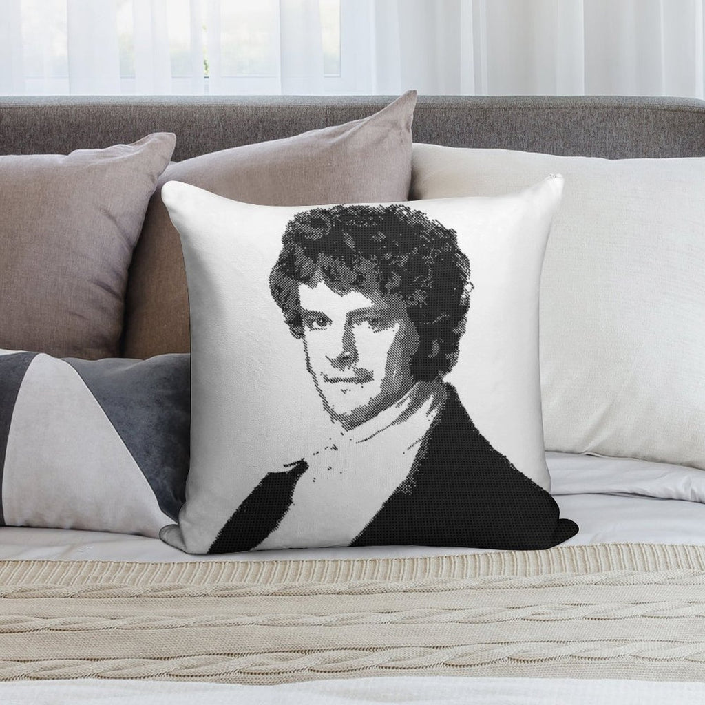 Mr Darcy Soft Easy Maintenance Throw Pillow