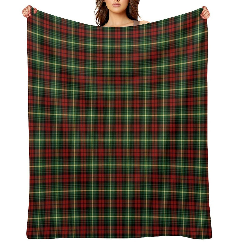 Clan Martin Tartan Quick-dry Throw Blanket