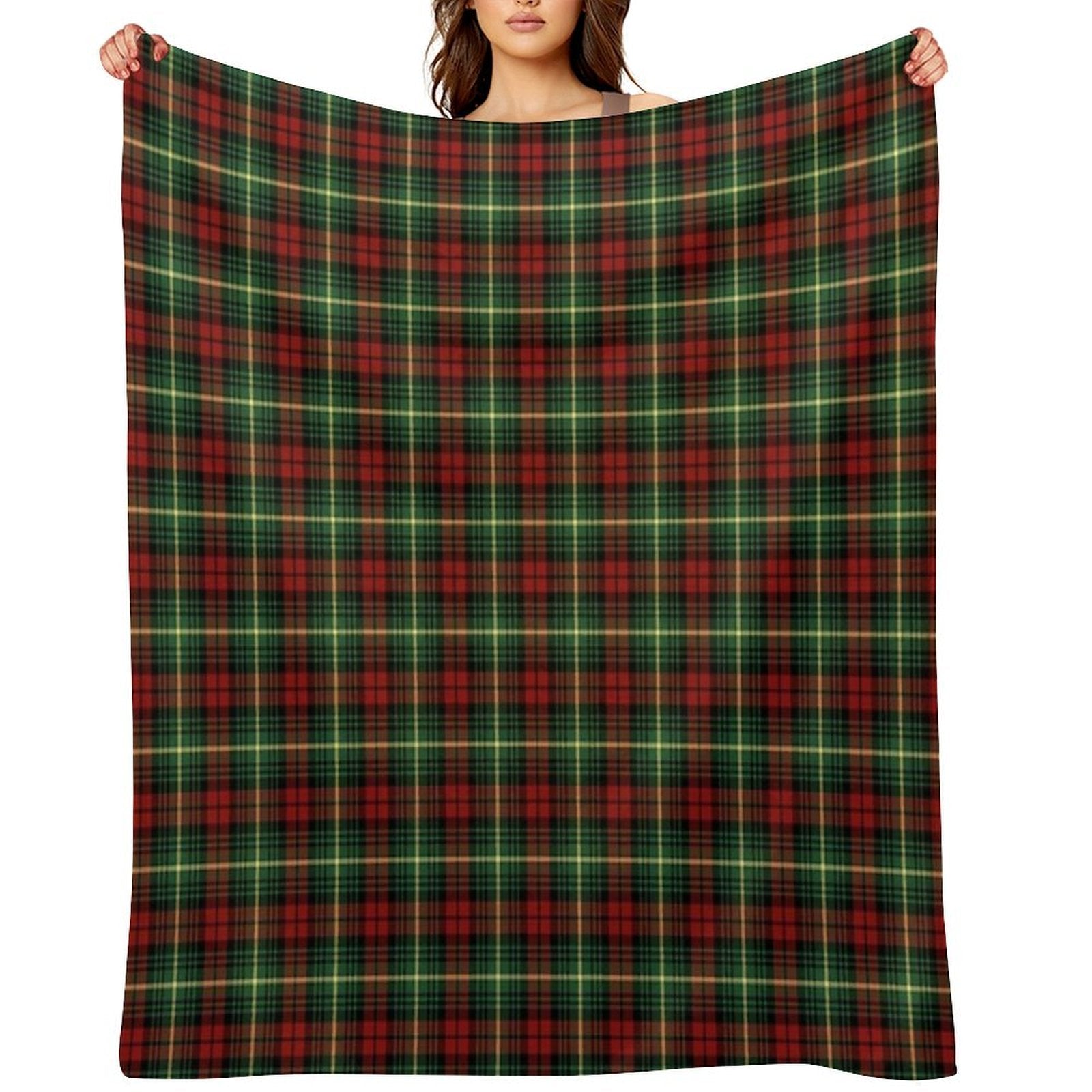 Clan Martin Tartan Quick-dry Throw Blanket