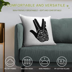 Star Trek Live Long And Prosper Soft Luxury Feel Throw Pillow