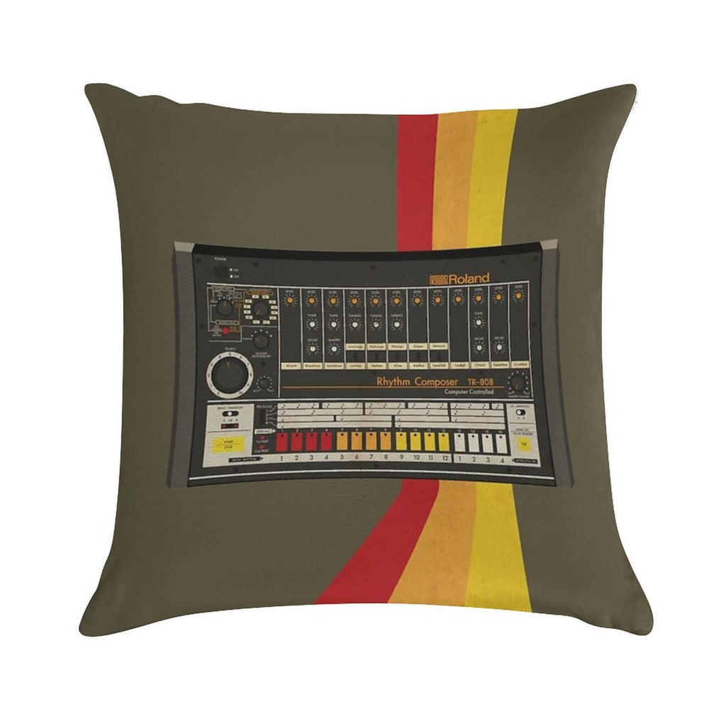 TR-808 Soft Anti-Pilling Throw Pillow