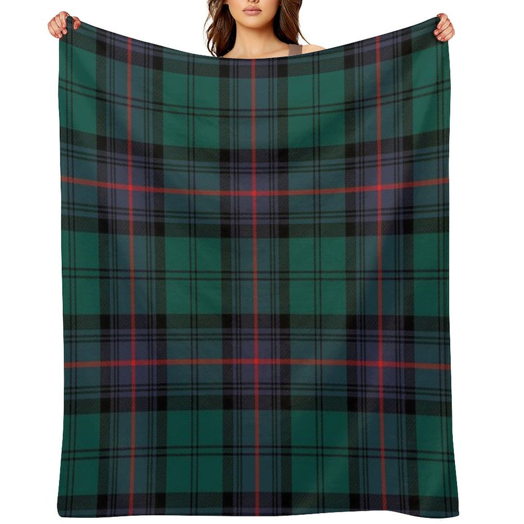 Armstrong Modern Tartan Sustainable Throw Blanket
