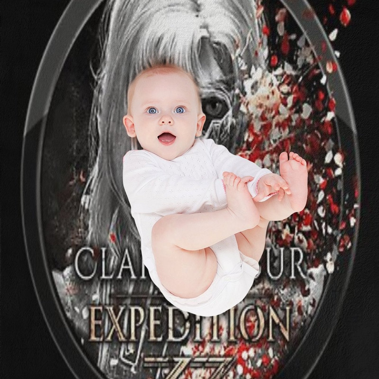 Character Fanart Inspired by Clair Obscur Expedition 33 Premium Throw Blanket