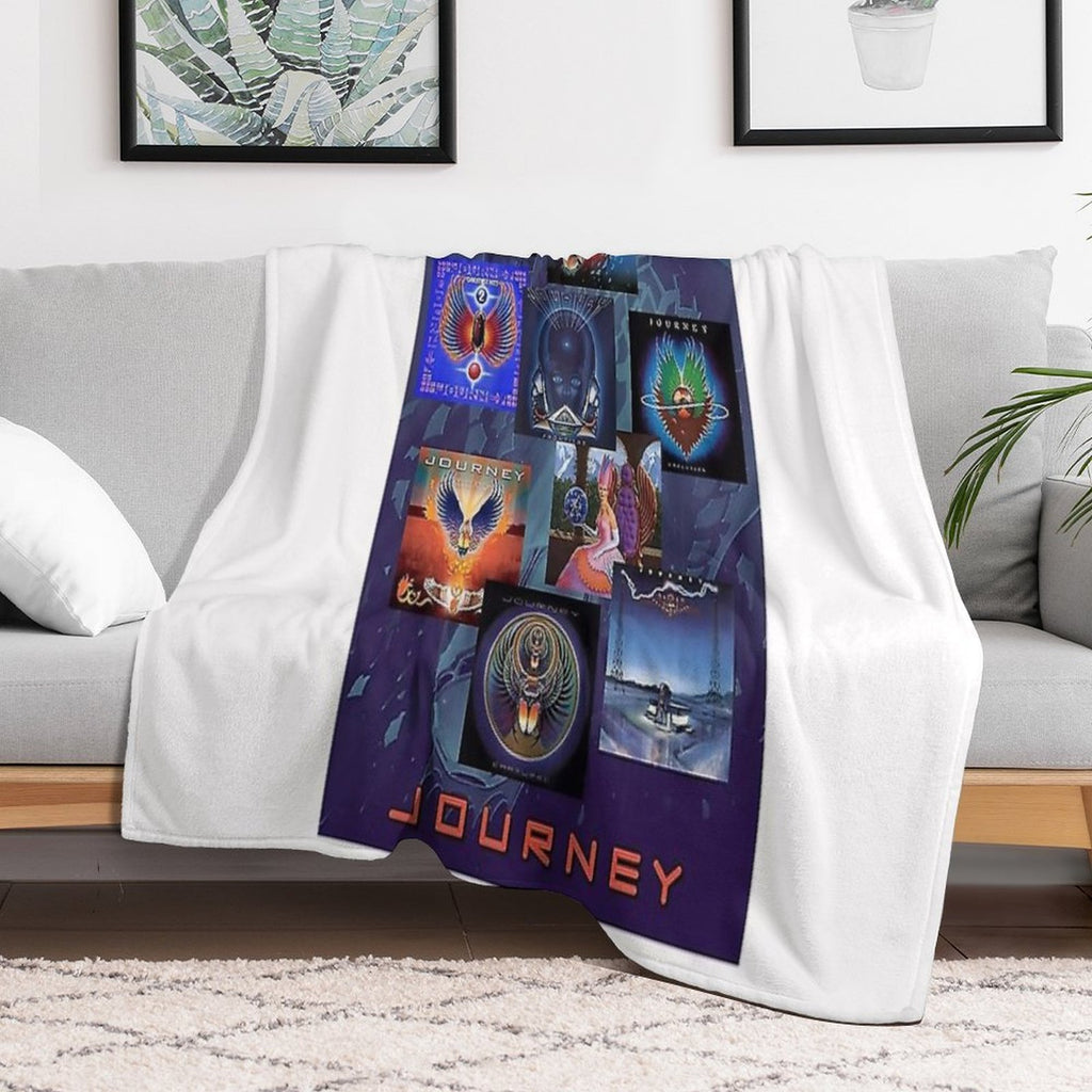 Singer Tour Albums Band Music Vintage Machine-washable Throw Blanket