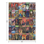 Creepy Versatility Throw Blanket