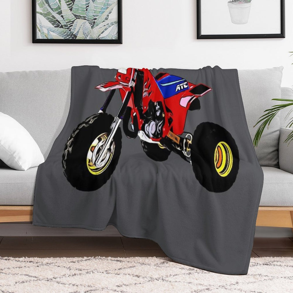 1986 ATC 250R Travel-friendly Throw Blanket