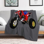 1986 ATC 250R Travel-friendly Throw Blanket