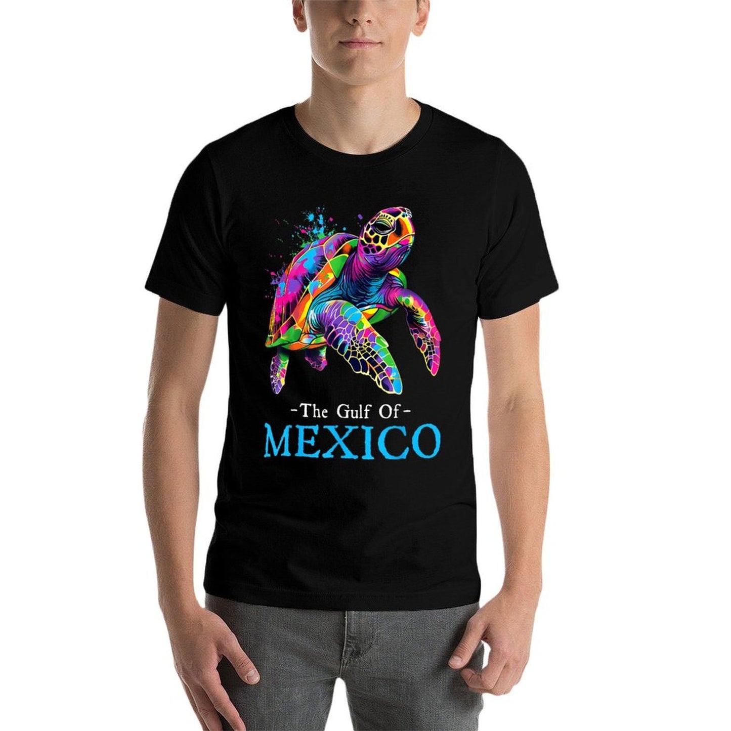 Sea Turtle The Gulf of Mexico Forever El Golfo De México  Relaxed-fit T-Shirt