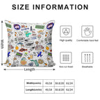 Pensacola Florida Soft Shrink-Resistant Throw Pillow