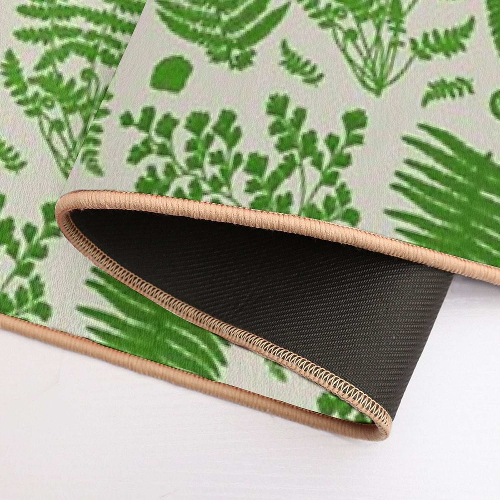 Vintage Fern Botanical  Long-Lasting Bath Mat