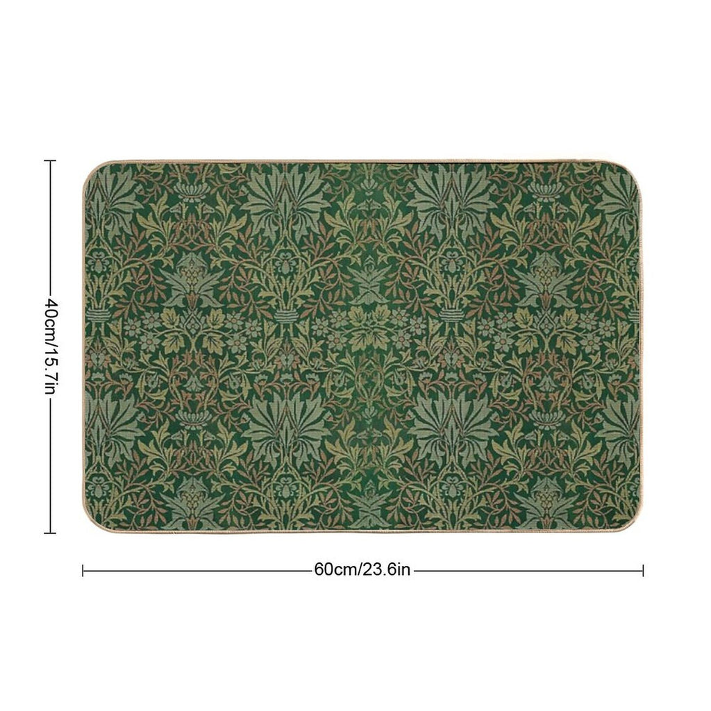 Flower Garden by William Morris, 1879  Odorless Bath Mat