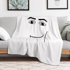 Rob Man Face Lightweight Throw Blanket