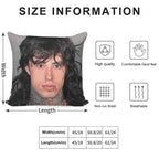 Ronnie Radke Mugshot Soft Warmth Comfort Throw Pillow