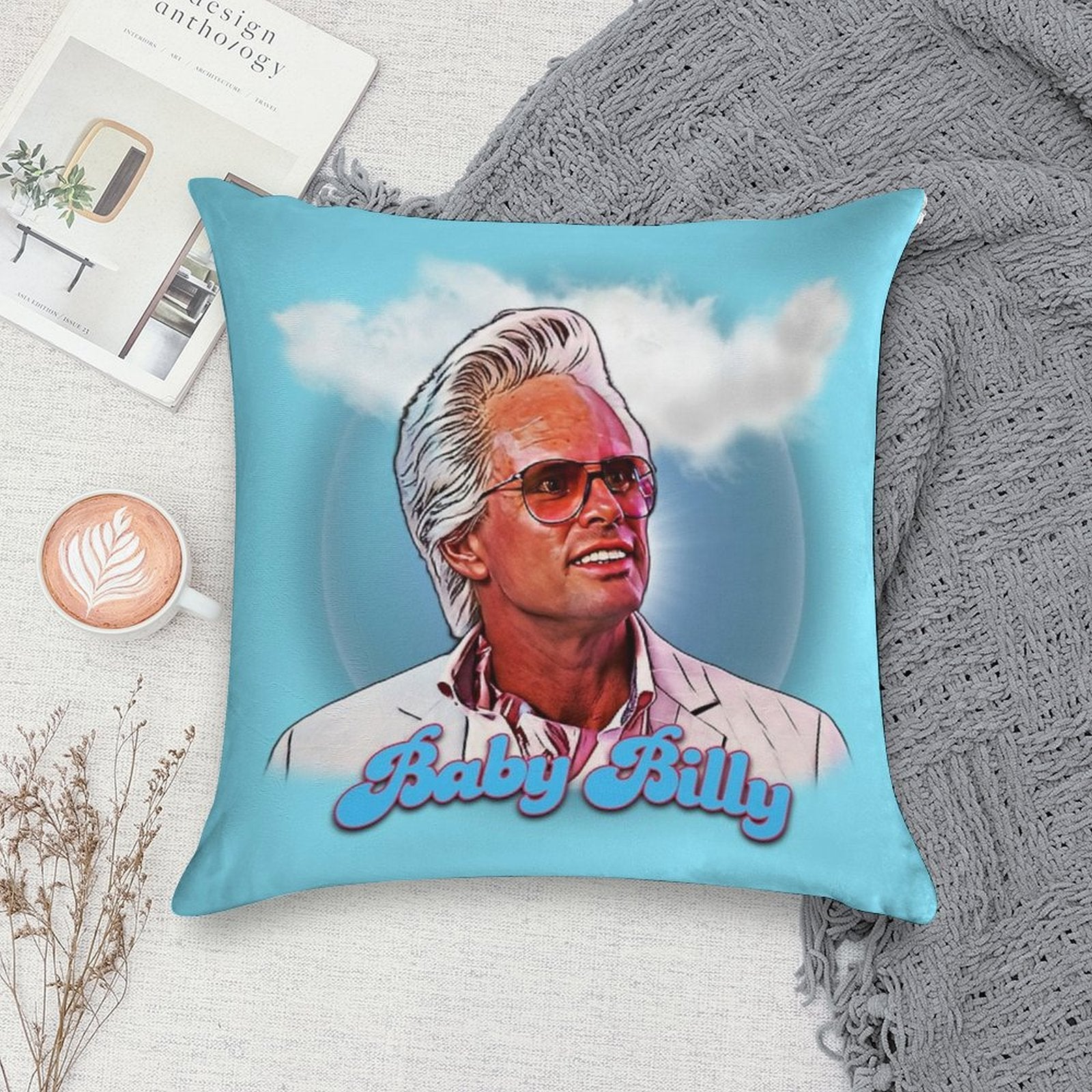 Baby Billy Freeman Soft Luxury Feel Throw Pillow