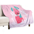 Strawberry Poison Milk 1 Durable Throw Blanket