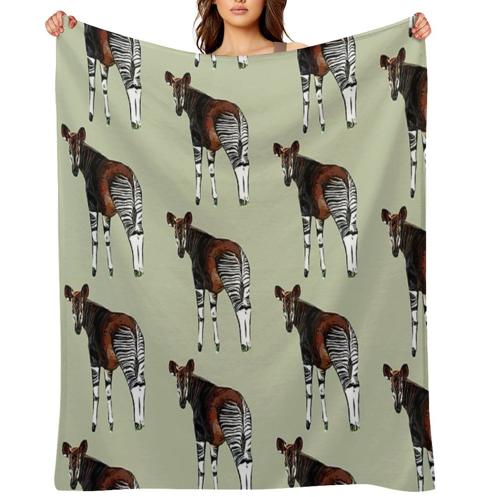 Okapi Lightweight Throw Blanket