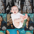 The Last of Us Joel And Ellie Family Plush Throw Blanket