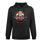 Cool Dad Nutcracker Funny Christmas Family Matching Pajama Easy Care Hoodie