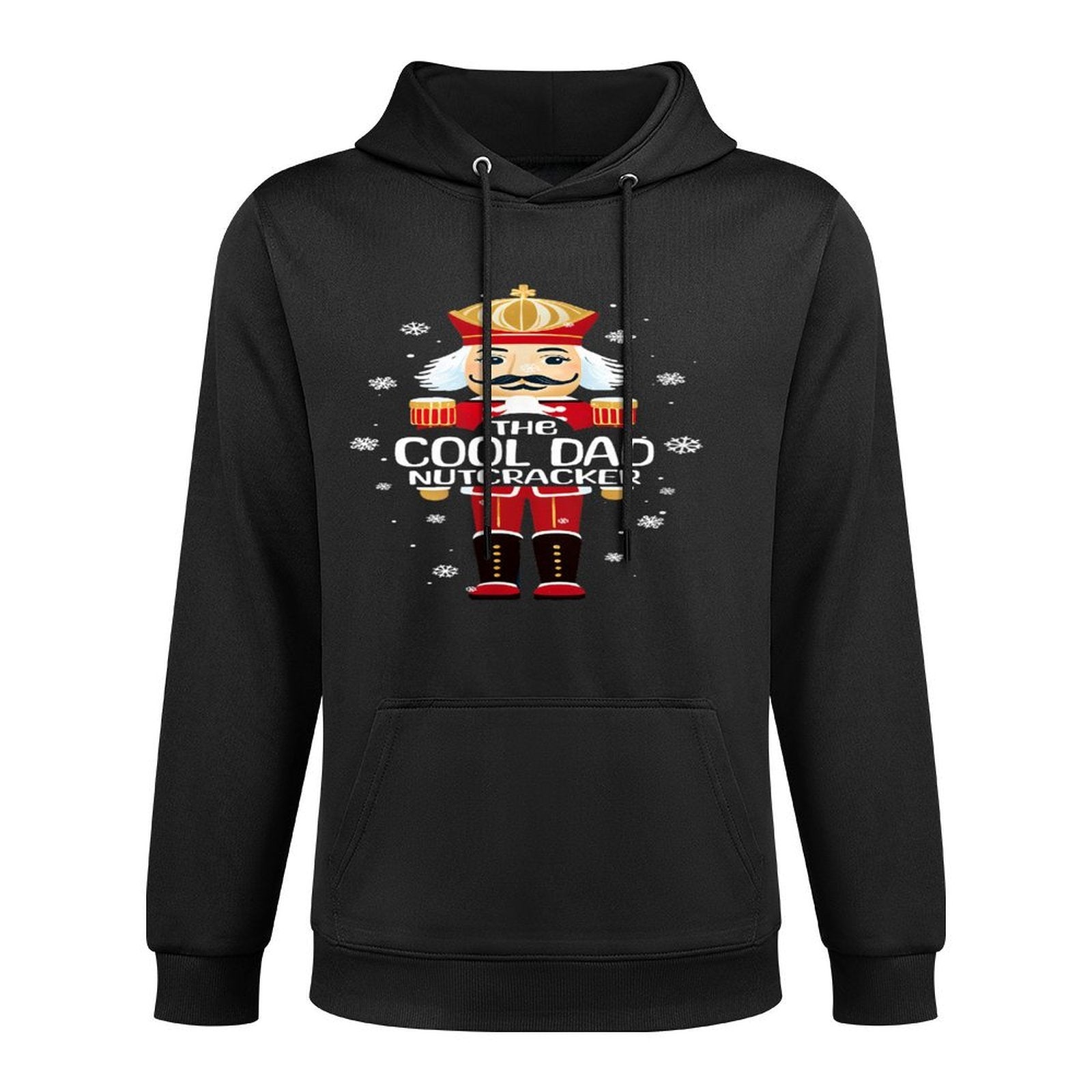Cool Dad Nutcracker Funny Christmas Family Matching Pajama Easy Care Hoodie