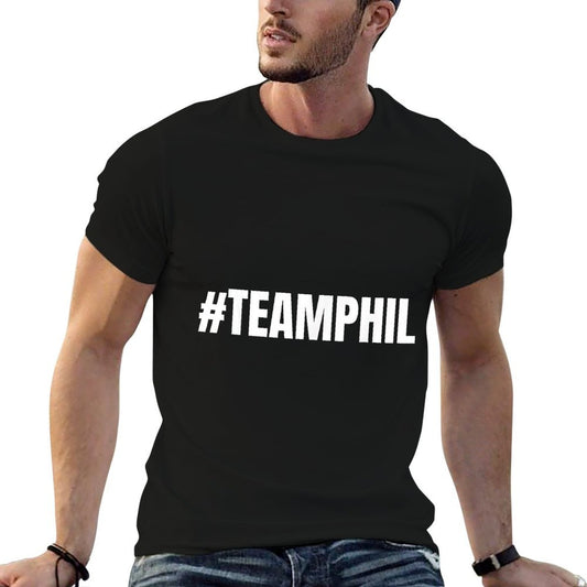 #TeamPhil Team Phil Funny Meme #teamksi  Cotton T-Shirt
