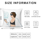 Don't Be All Uncool Soft Anti-Pilling Throw Pillow