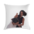 “literally I Will Fuck You Up” Soft Anti-Pilling Throw Pillow