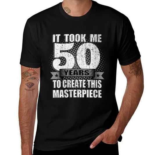 Womens Funny 50th Birthday Joke 50 Year Old Gag Gift Comfortable T-Shirt