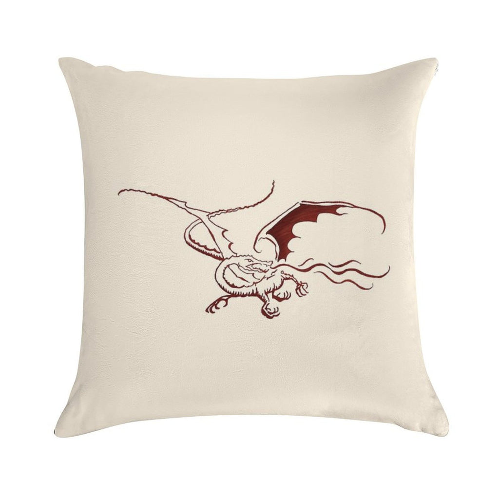 Smaug Soft Luxury Feel Throw Pillow