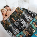 The Last of Us Joel And Ellie Family Plush Throw Blanket