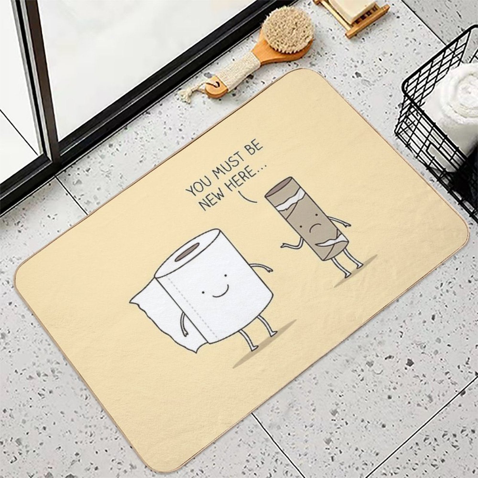 Paperwork  Eco-Friendly Bath Mat