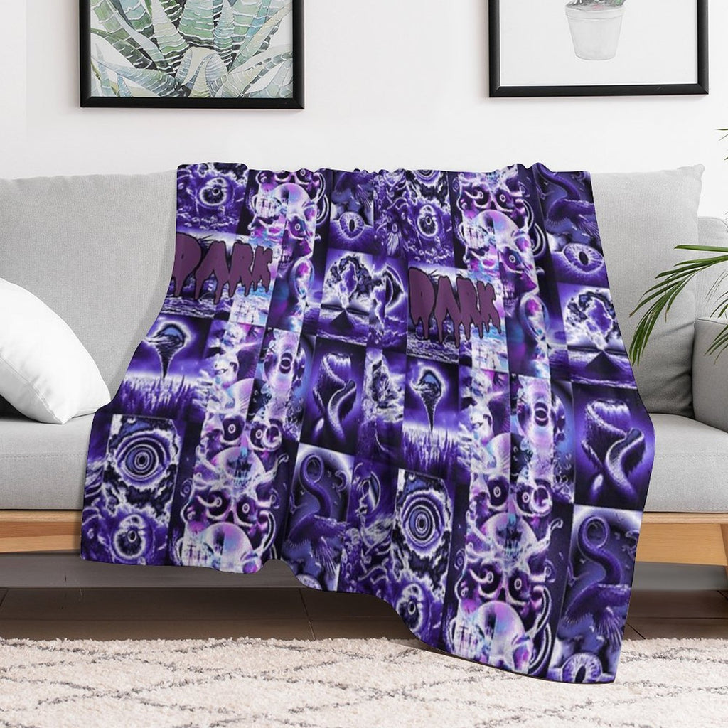Strange Dark And Mysterious Compact Throw Blanket