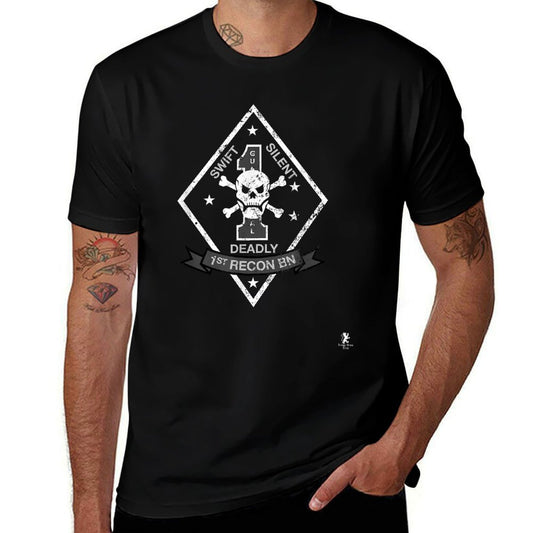 1st Recon Battalion  Lightweight T-Shirt