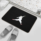 Dance Fat Black  Anti-Trip Bath Mat