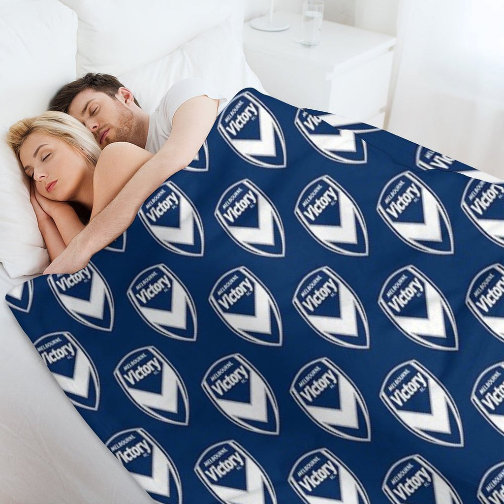 MELBOURNE VICTORY FC Quick-dry Throw Blanket