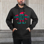 Matching Family Im The Curly Hair Elf Christmas Medium-Weight Fabric Hoodie