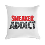 Sneaker Addict Cement Soft Bedroom Essential Throw Pillow