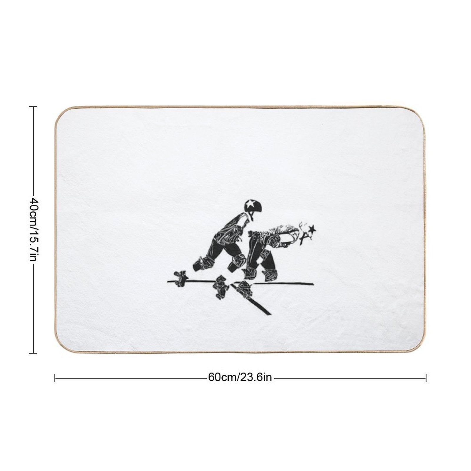 Jammers Line  Rapid-Drying Bath Mat