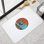 Lady Liberty  Anti-Trip Bath Mat