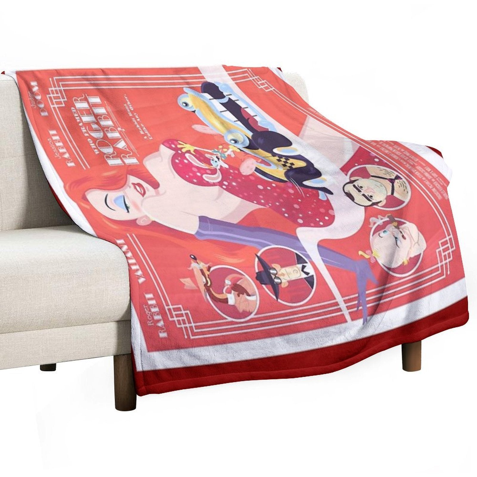 Who Framed Roger Rabbit Comfort Throw Blanket