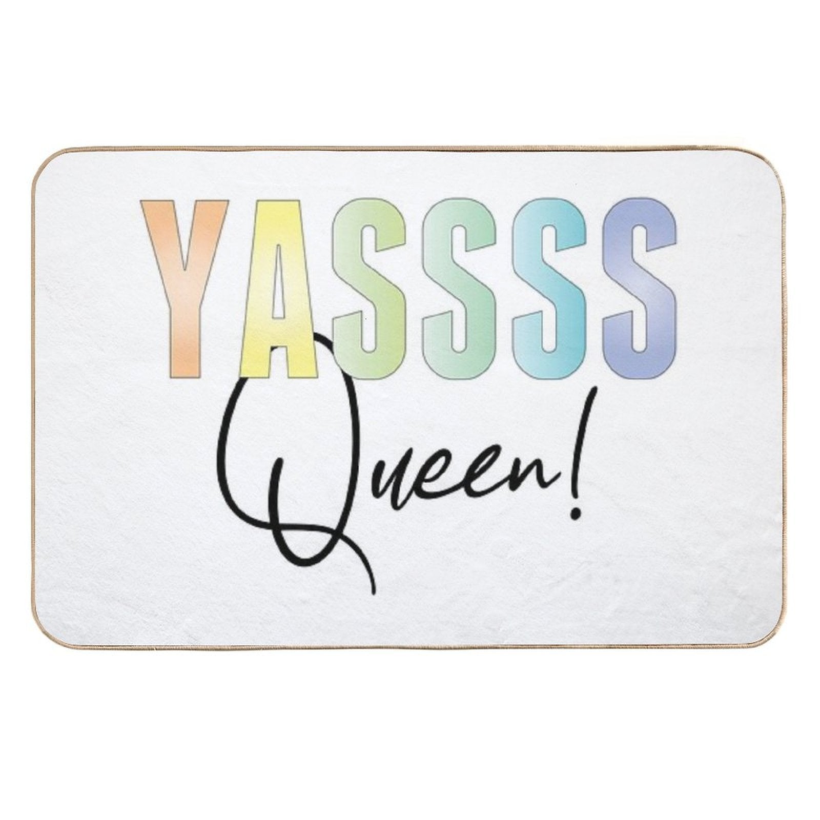 Queer Eye - Yassss Queen  Versatile Bath Mat