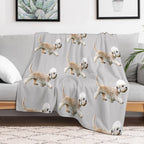 Dandie Dinmont Terrier Comfort Throw Blanket