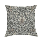 William Morris Snakeshead (grey) Pattern Soft Gift Ready Throw Pillow