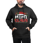 Mimi Claus Christmas Lights Pajama Family Matching Adjustable Hood Hoodie