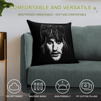 Portrait of Noel Fielding Soft Bedroom Essential Throw Pillow