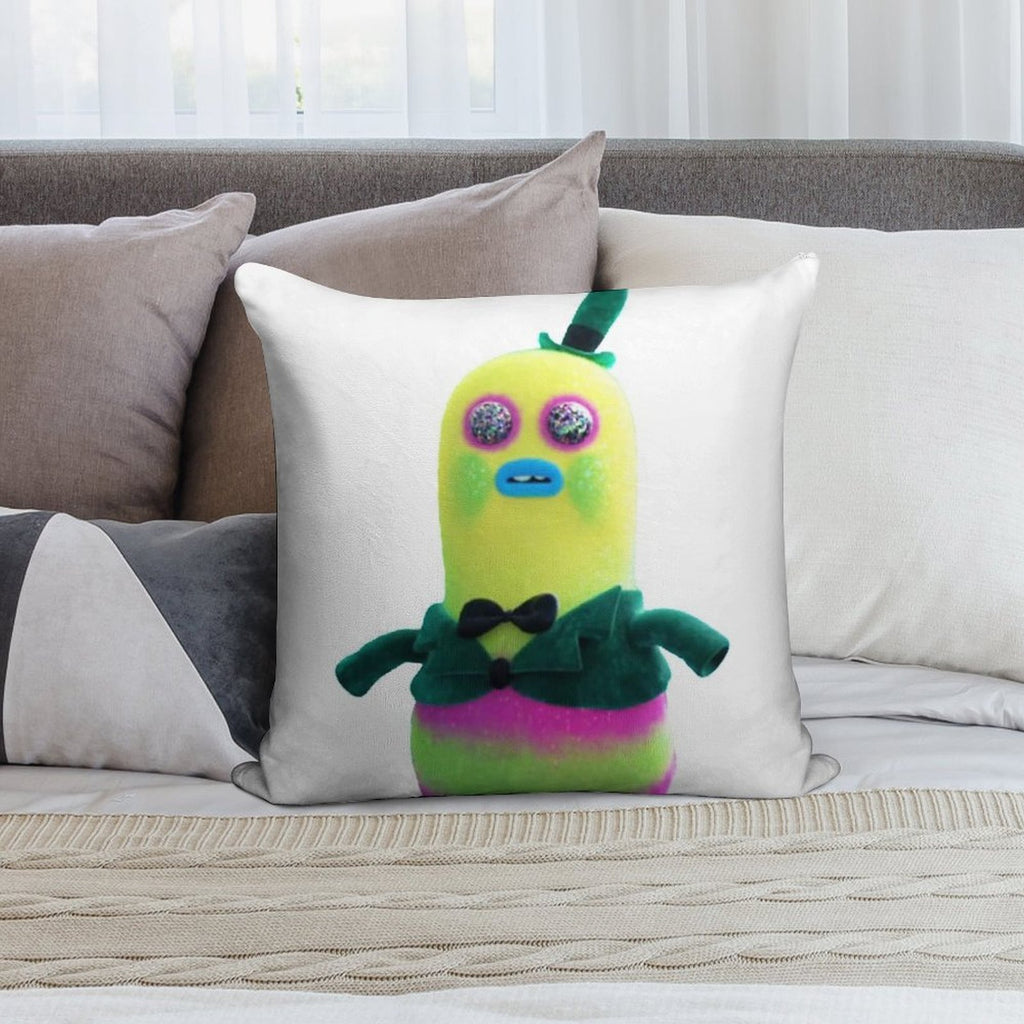 Mr Dinkles Trolls Soft Anti-Pilling Throw Pillow