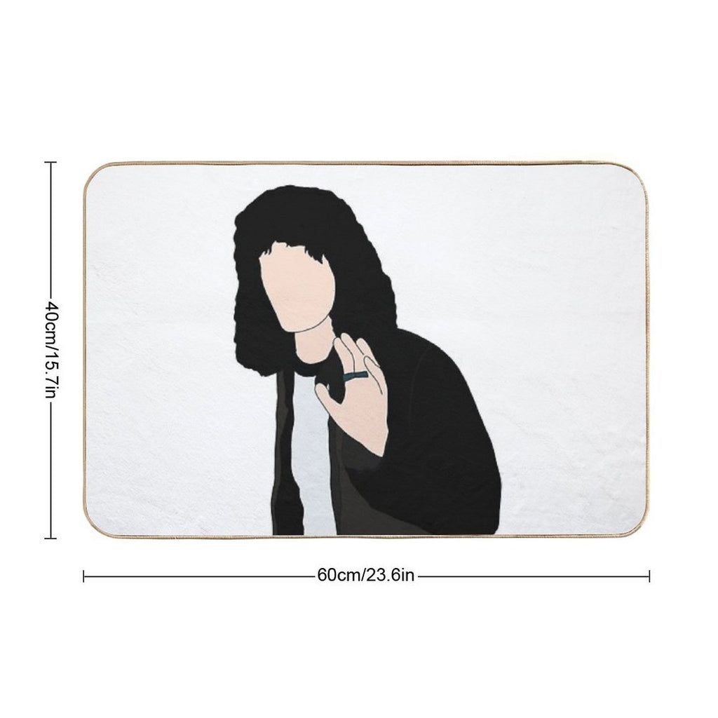 Stranger Things  Eddie Munson The Freak  Versatile Bath Mat