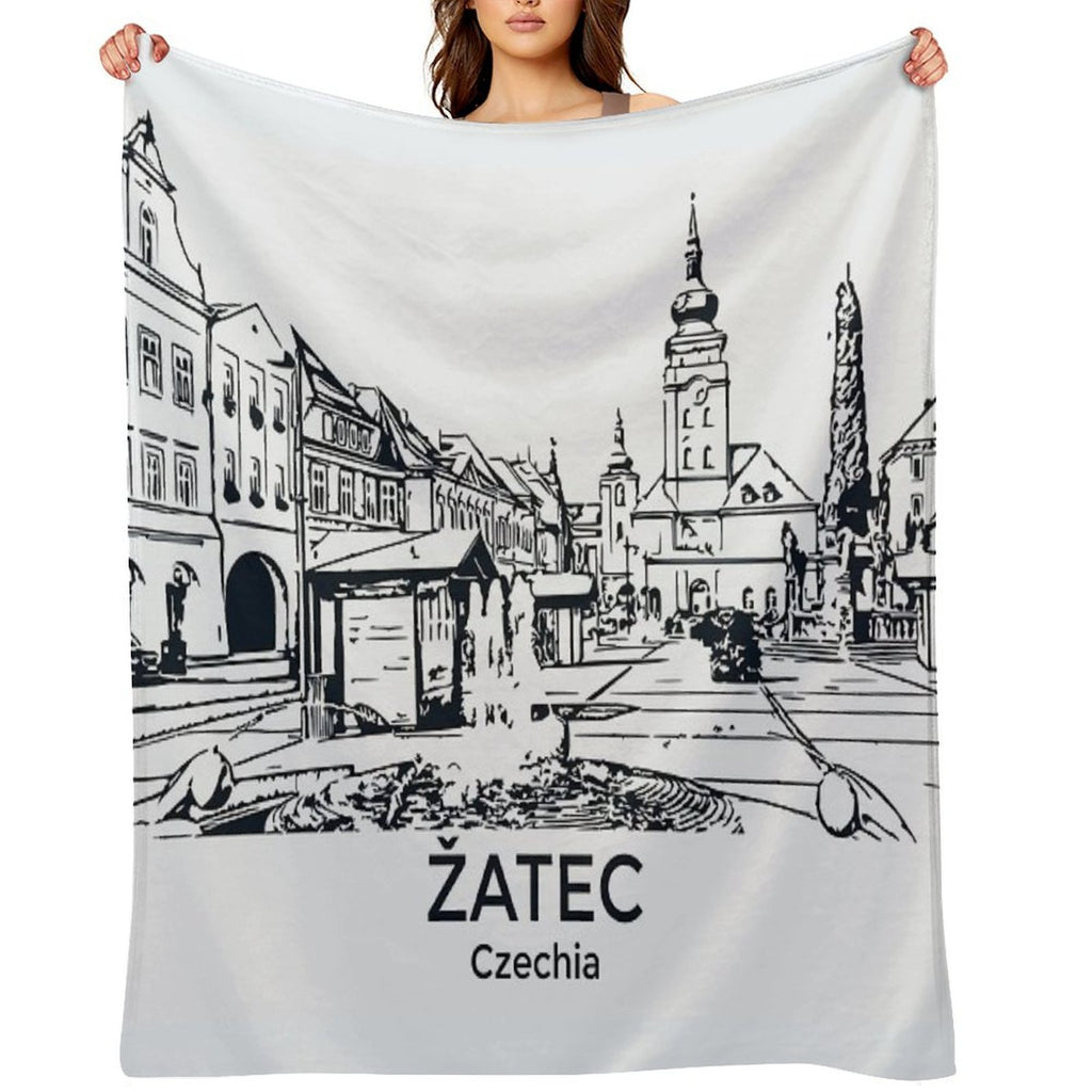 Žatec - Czechia Comfort Throw Blanket