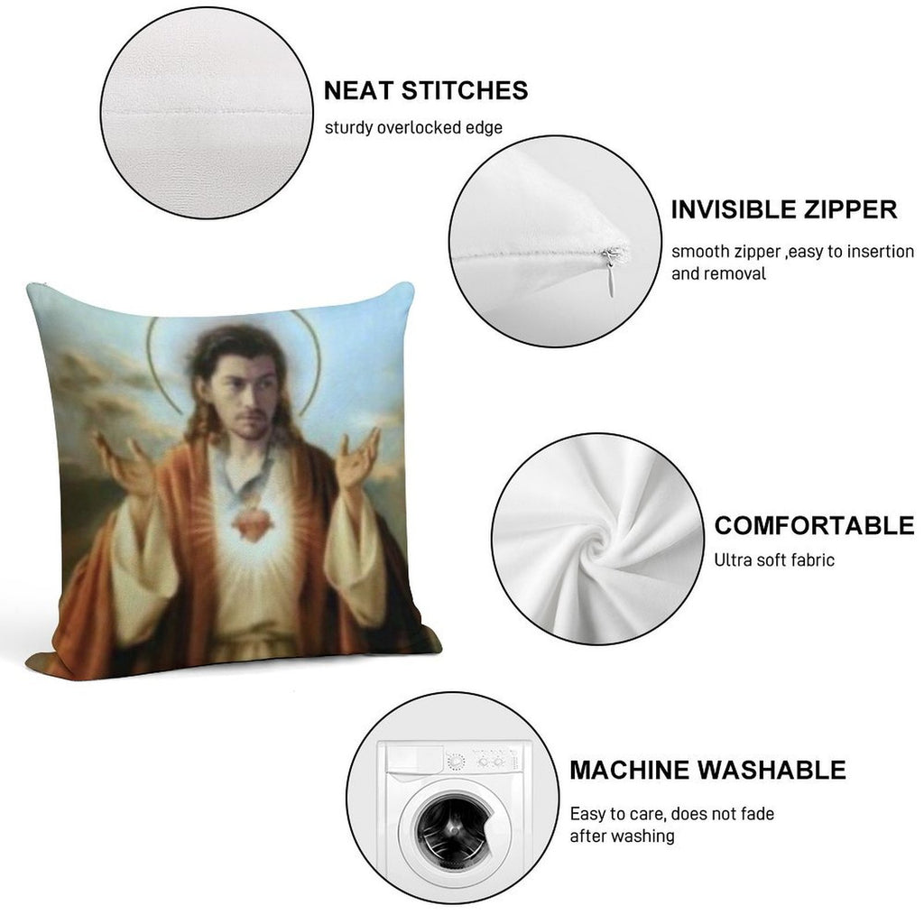 Alex Turner God Soft Gift Ready Throw Pillow