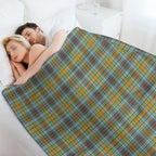 O'Brien Tartan Pattern Colorful Irish Plaid Durable Throw Blanket